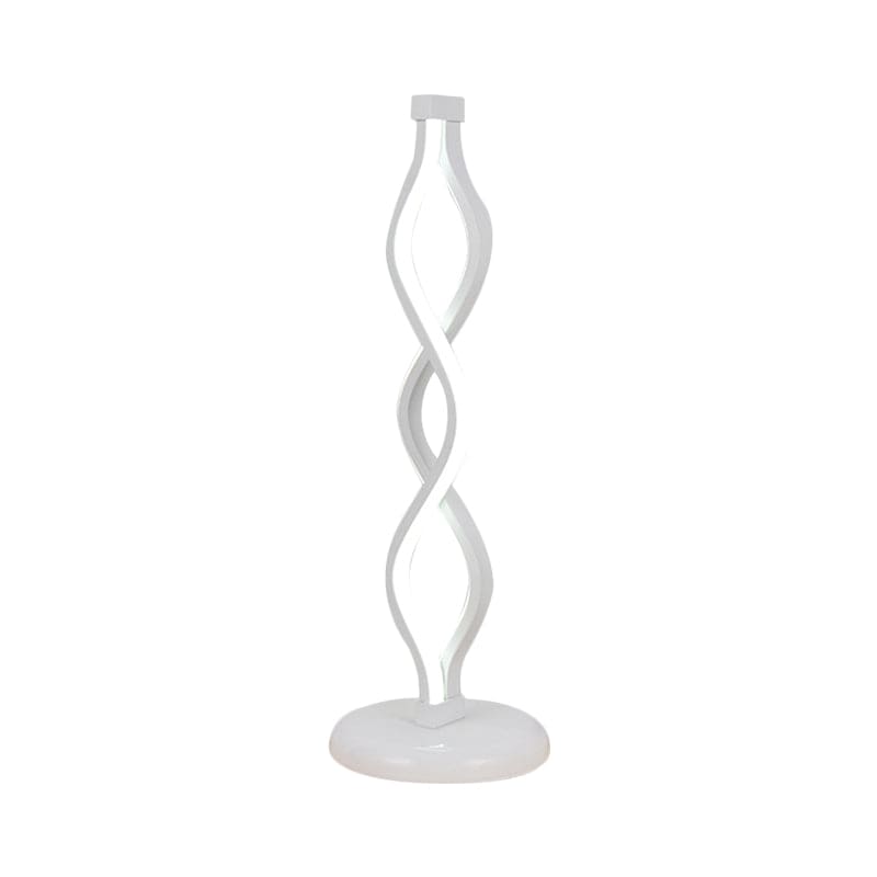 Lampe de Bureau LED Élégante en Spirale - Santeova