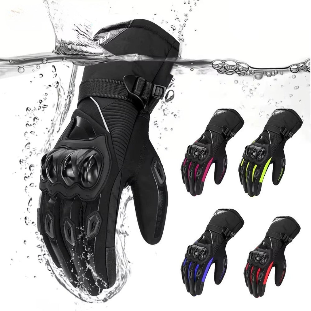 Waterproof and Heated Winter Motorcycle Gloves