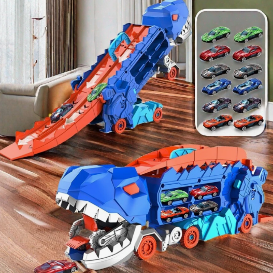 Dinosaur Truck Toy Speed Track