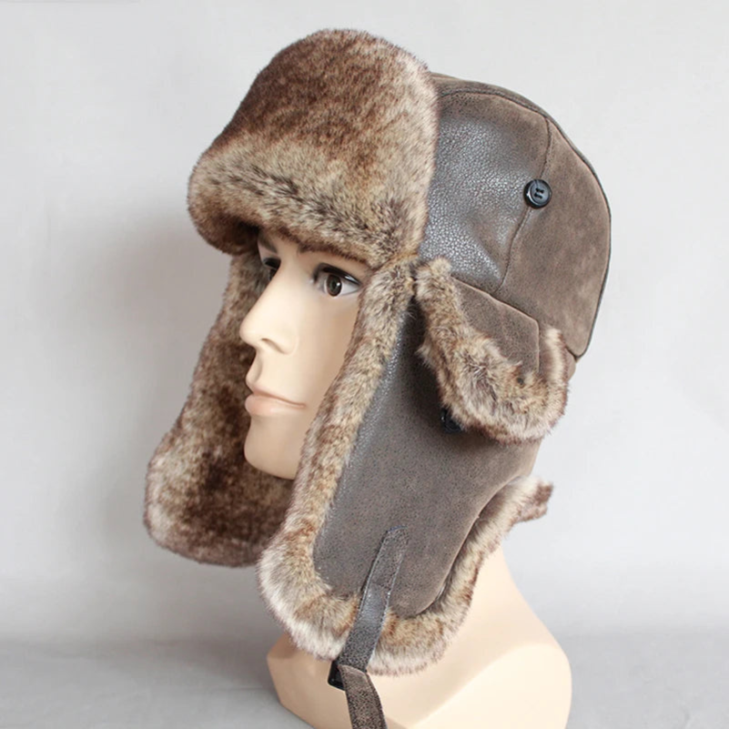 Warm and Comfortable Winter Hat with Ear Flaps