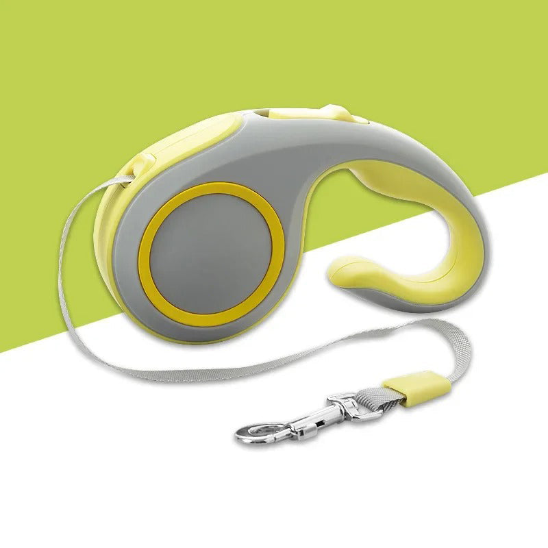 Retractable Dog Leash with Soft Anti-Tangling Handle