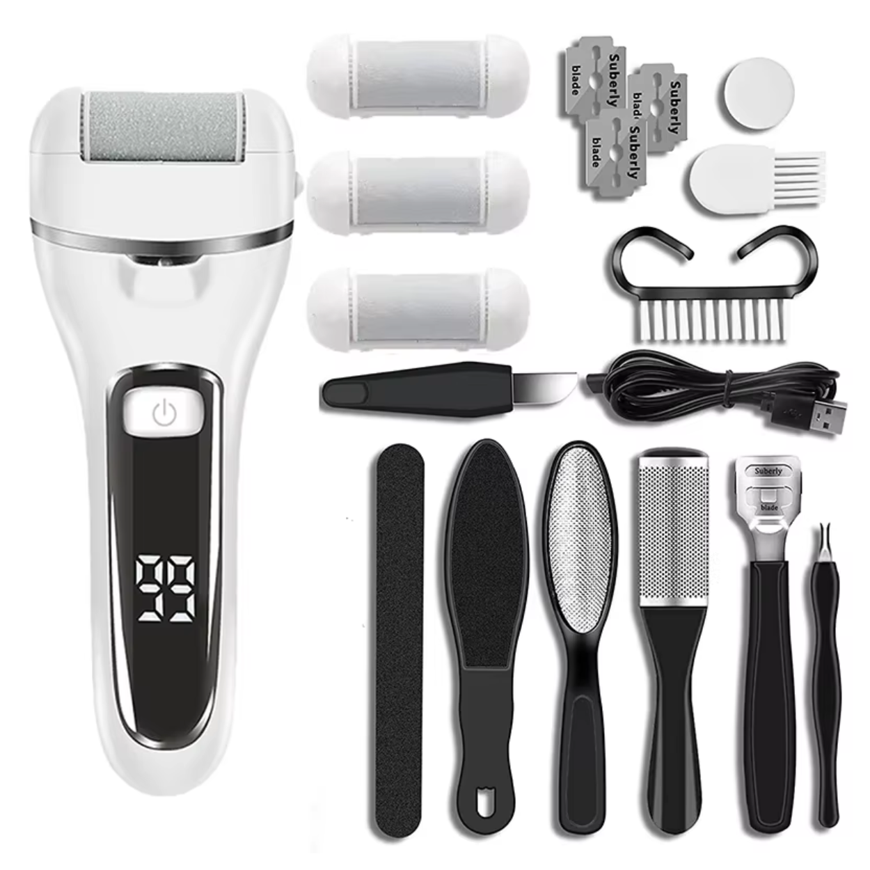 Powerful and Convenient Electric Foot File
