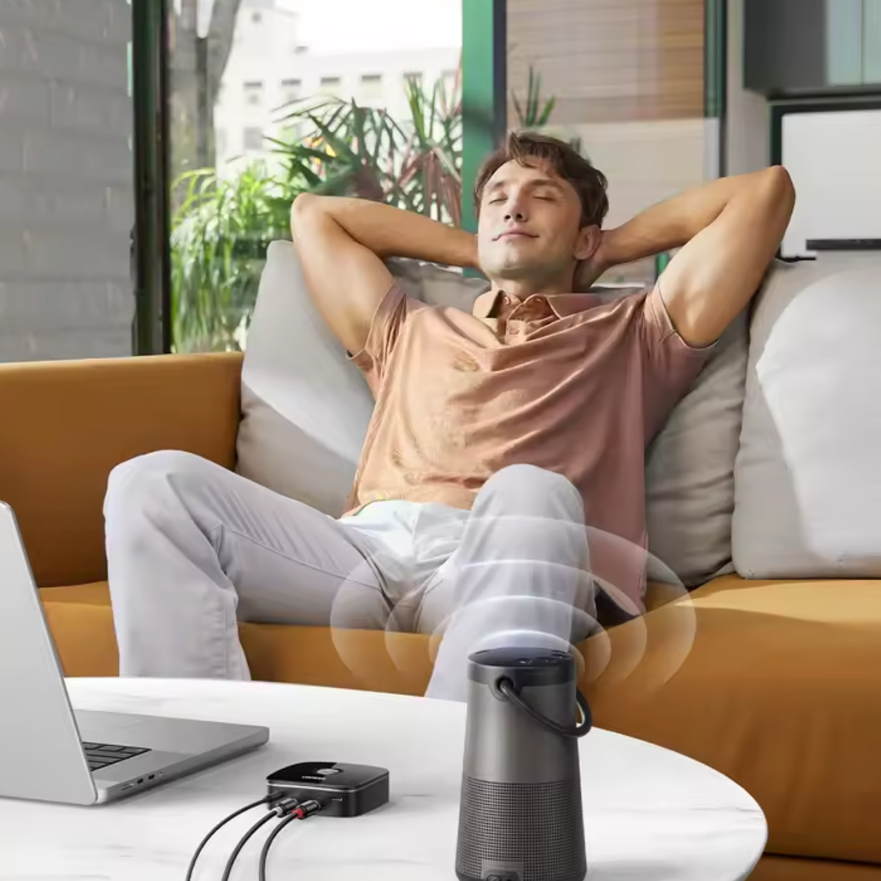 High-Speed Bluetooth Audio Receiver with USB Player