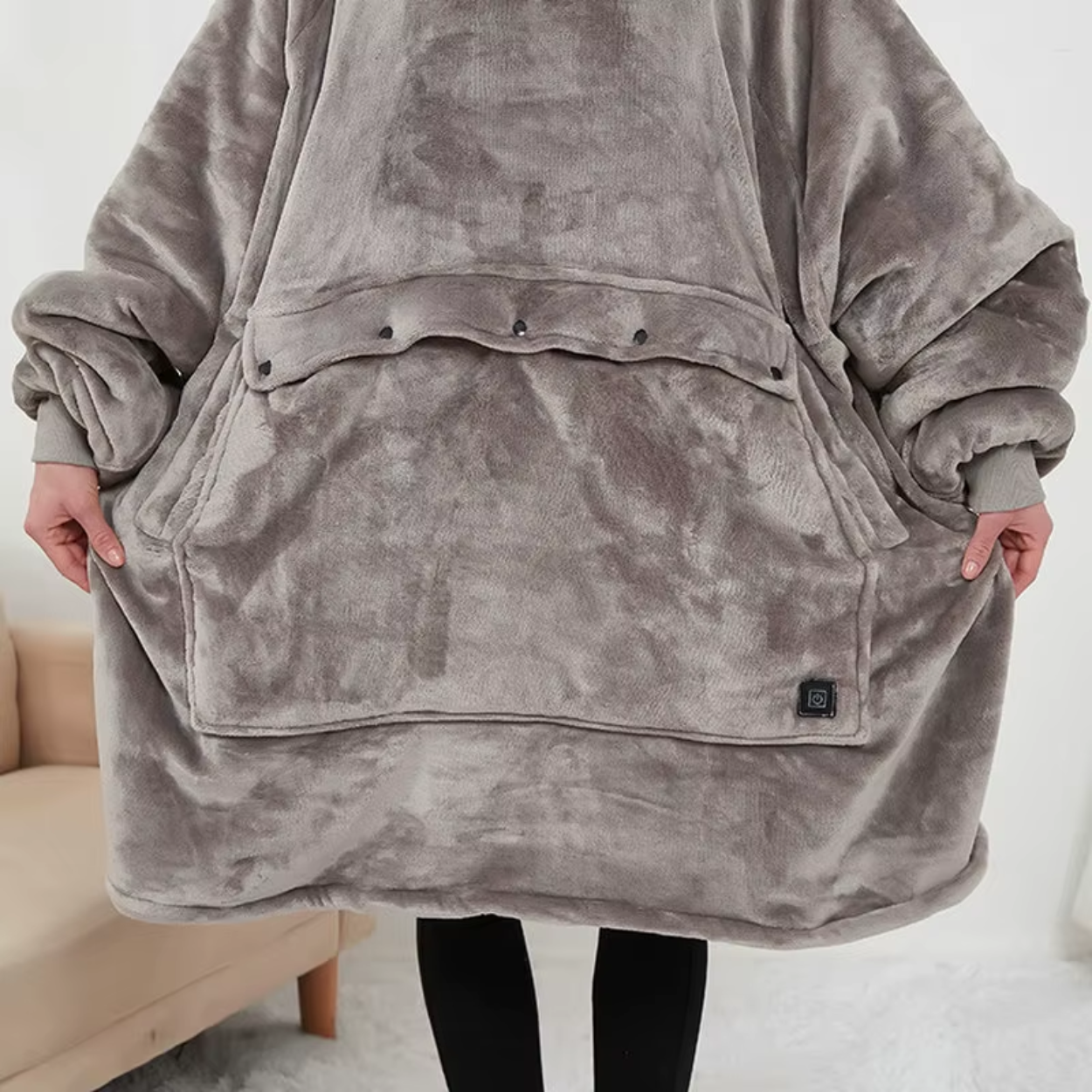 Electric Heated Hoodie with USB Heating