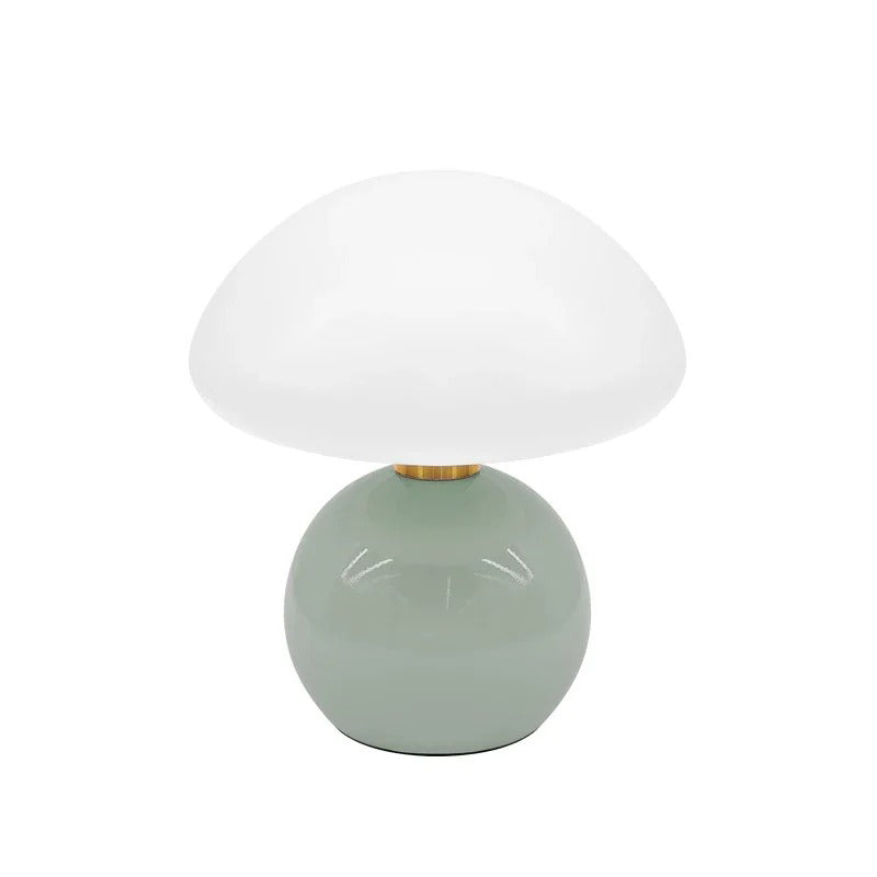 Elegant Bedside Lamp in Glass
