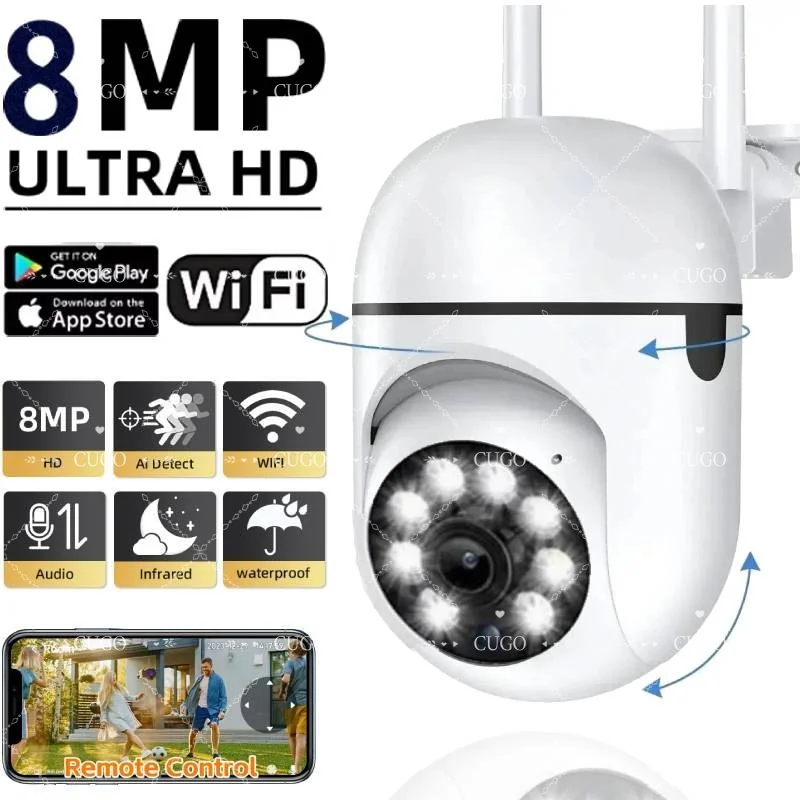 Marcherelle™ – Security Camera with LED Bulb Color Vision