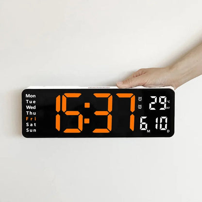Modern Digital LED Wall Clock
