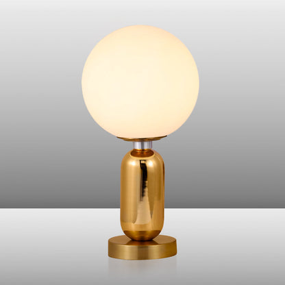 Lampe Verre Élégante Boule Dorée - Santeova