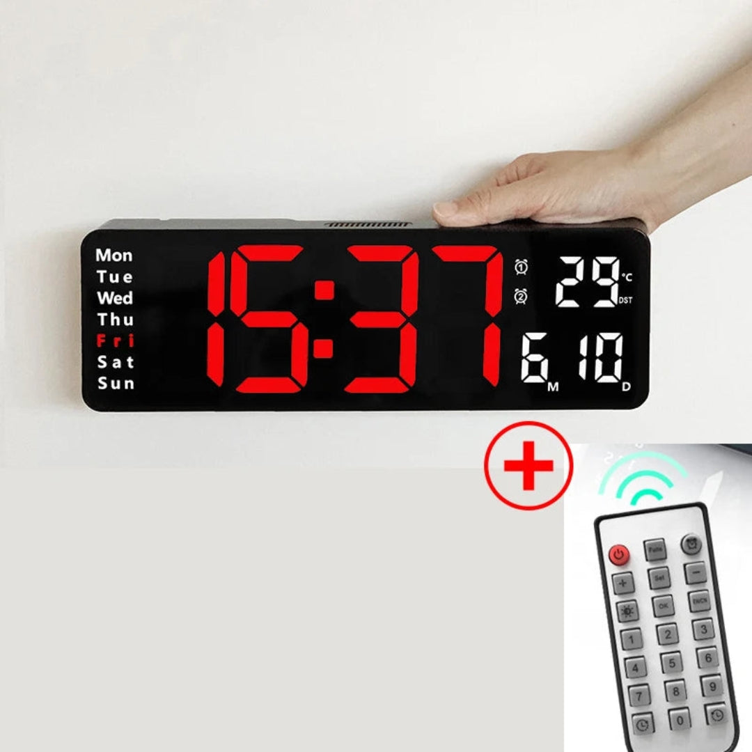 Modern Digital LED Wall Clock
