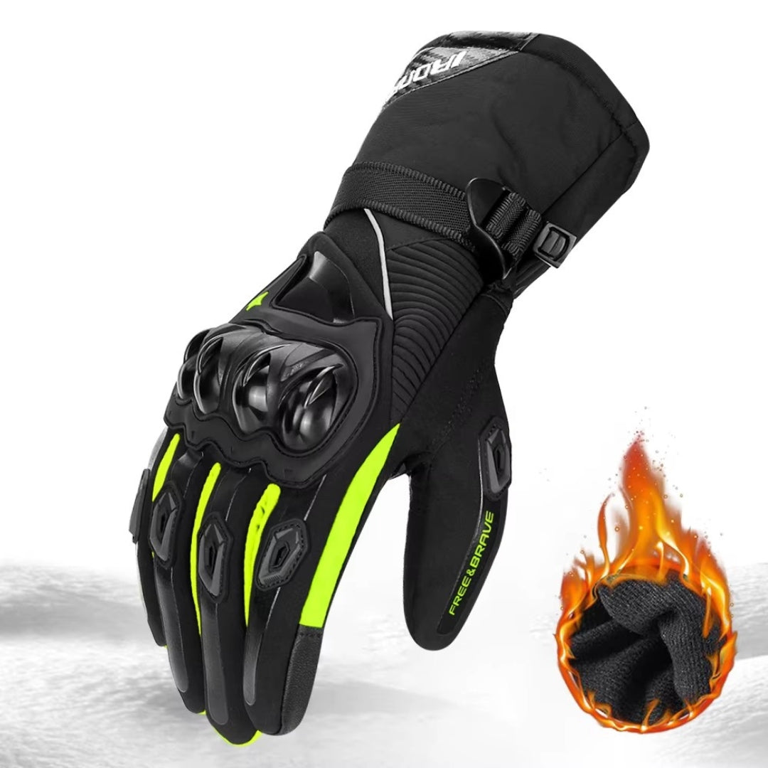 Waterproof and Heated Winter Motorcycle Gloves
