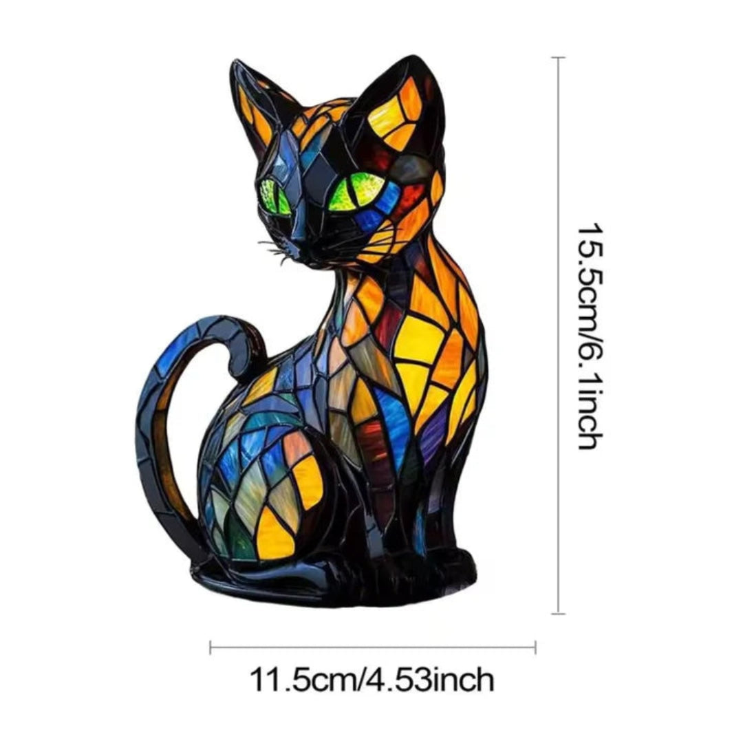 Fun and Colorful Cat Lamp