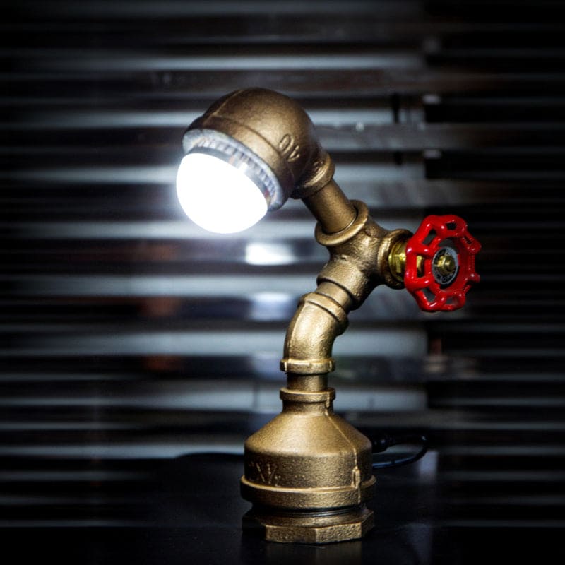 Metal Industrial Robot Lamp with Mechanical Switch