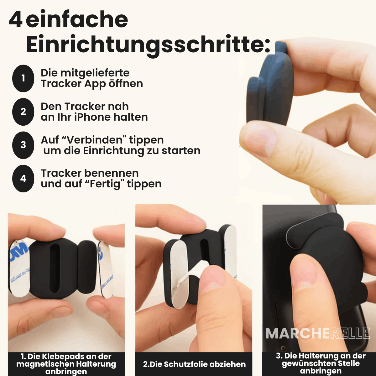 Marcherelle – GPS Tracker for Children Without Subscription