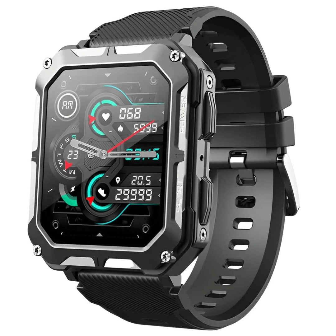 Waterproof Sports Smartwatch – GPS, Water Resistance, and Activity Tracking