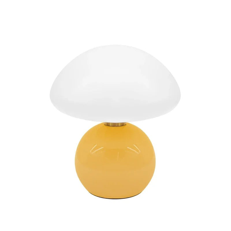 Elegant Bedside Lamp in Glass