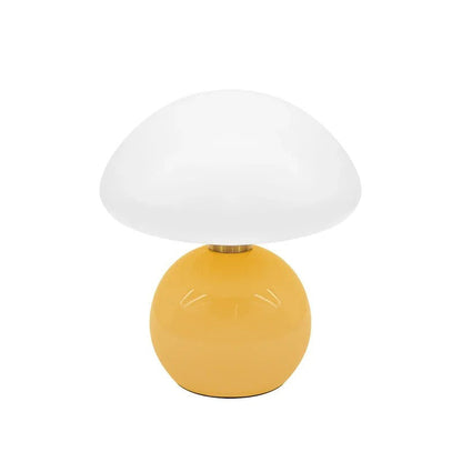 Elegant Bedside Lamp in Glass