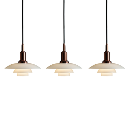 Elegant Scandinavian Hanging Light with 3 Heads