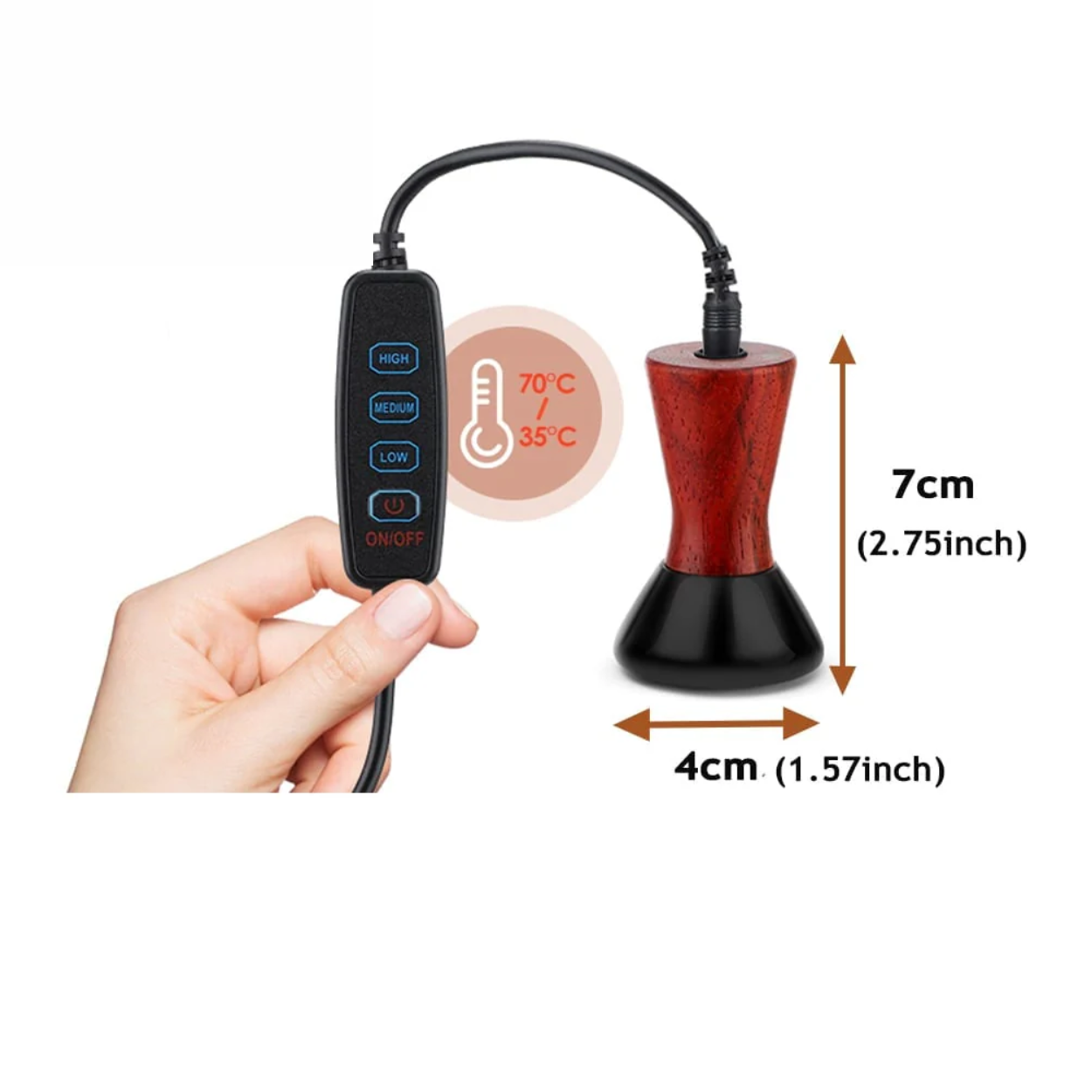 Heated Electric Gua Sha Facial Massage Device