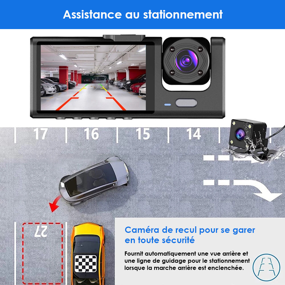 Dual System Front/Rear Full HD Car Camera