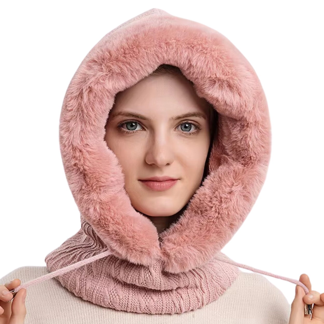3-in-1 Polar Fleece Balaclava, Scarf, and Hat