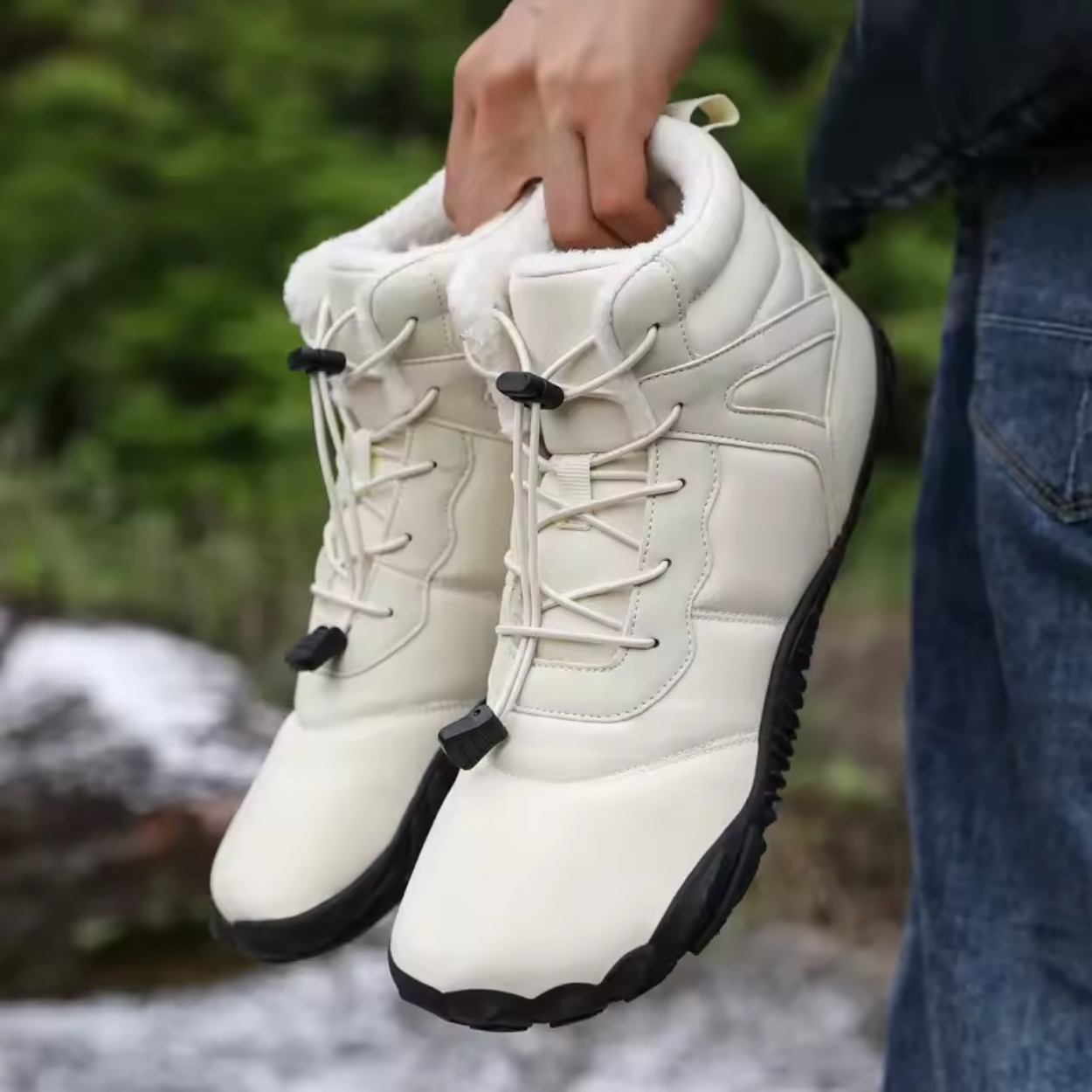 Waterproof and Heated Winter Boots for Men and Women