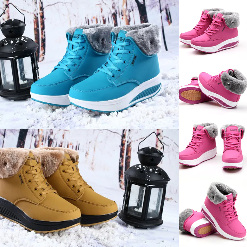 Heated and Elegant Women's Winter Boots