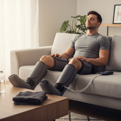 Medical Compression Boots for Tired Legs