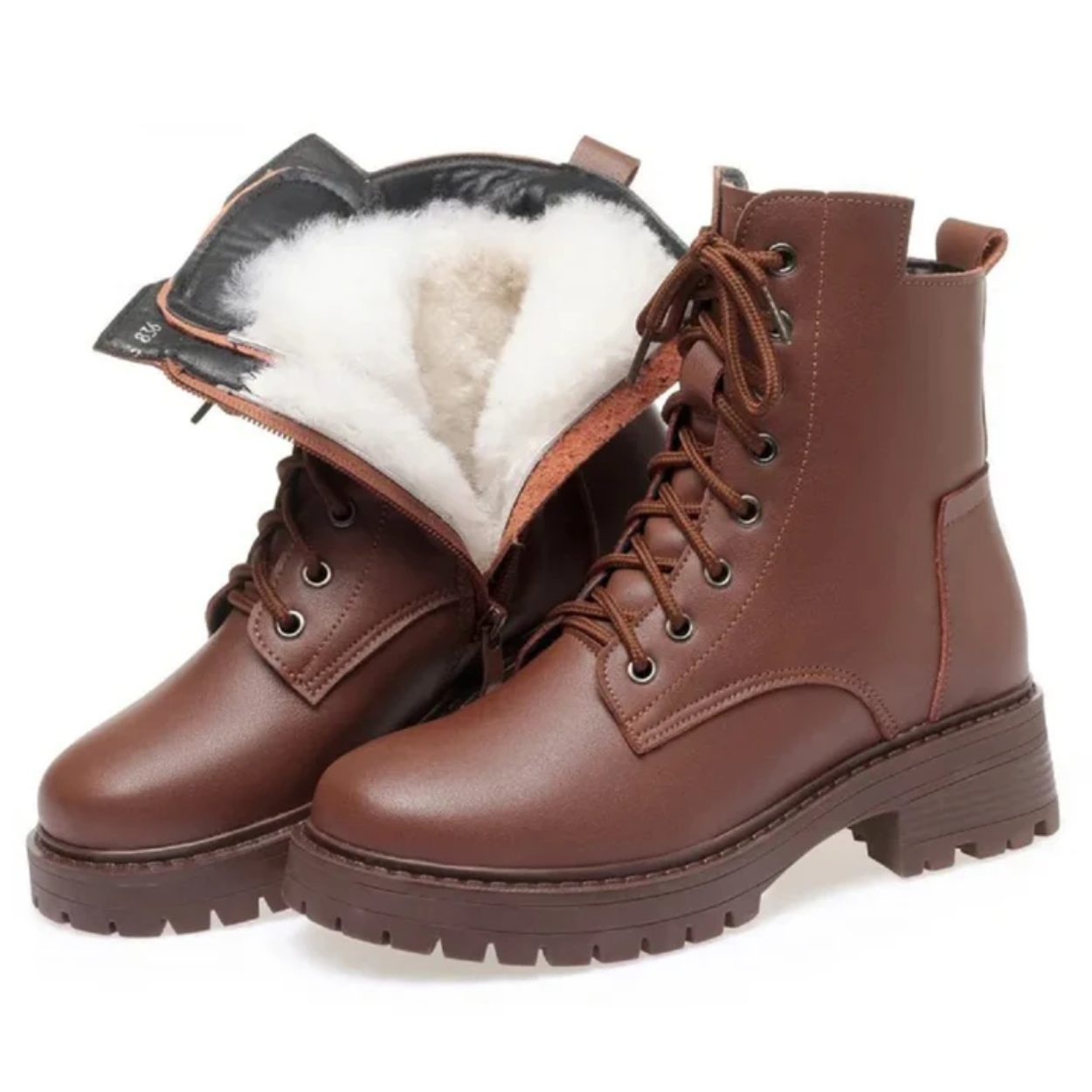 Women's Winter Boots in Warm and Elegant Genuine Leather