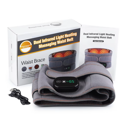Electric Heating Belt with Relaxing Massage