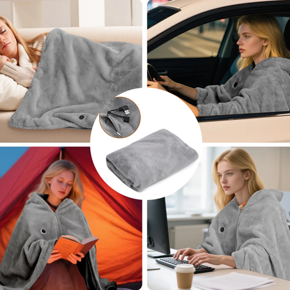 Soft Rechargeable Electric Heating Shawl