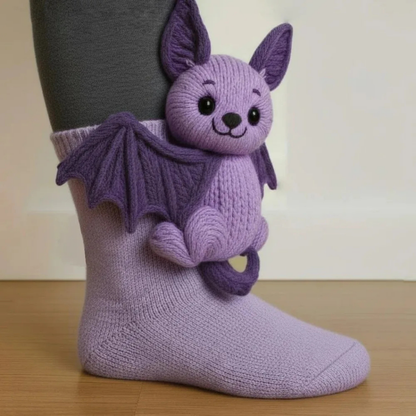 Colorful and Fun Animal Pattern Socks