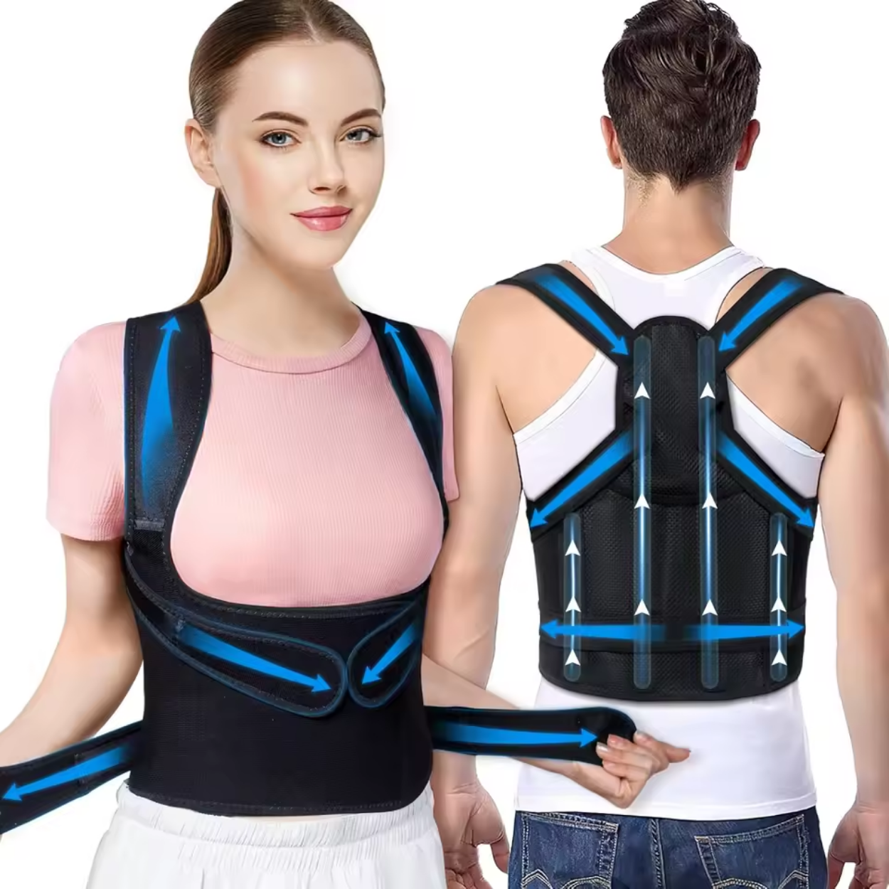Ceinture de Posture Réglable pour Dos et Soutien Dorsal - Marcherelle
