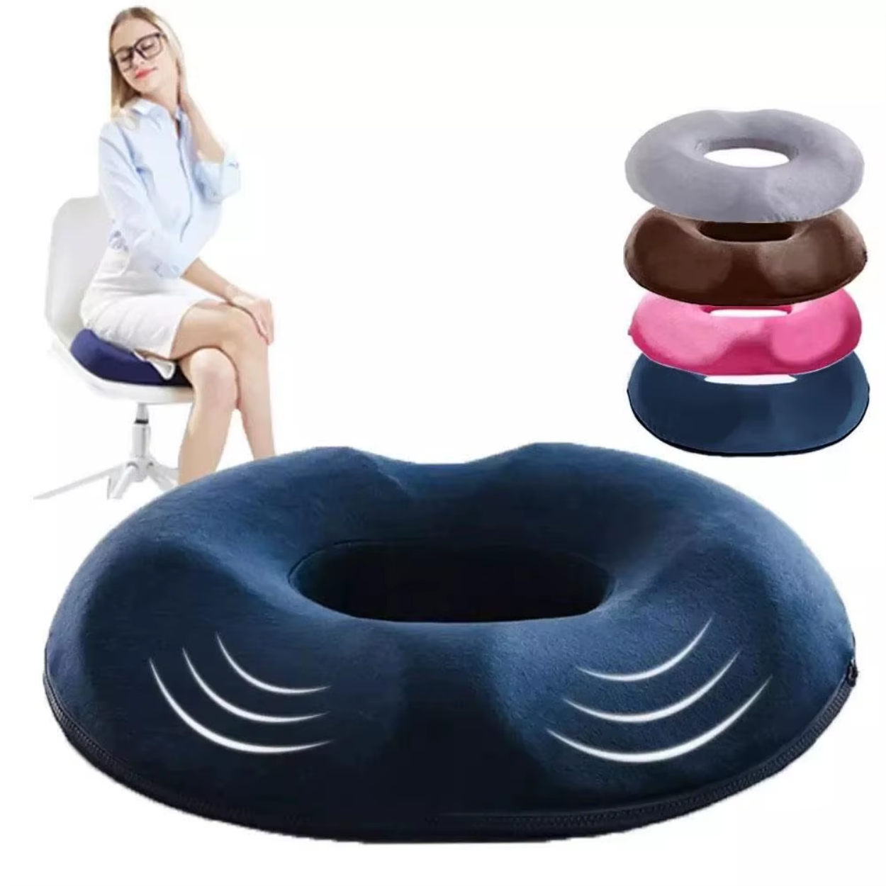 Ergonomic Lumbar Support Cushion for Office