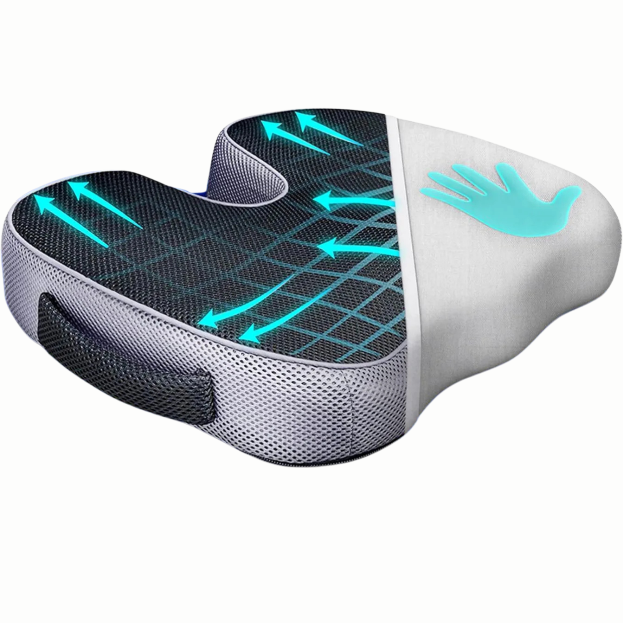 Coussin de Soutien Lombaire Orthopédique pour Soulager le Dos - Marcherelle