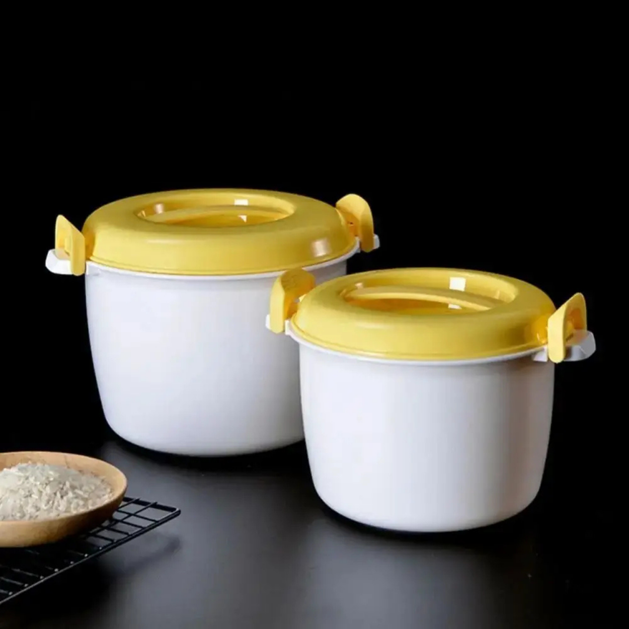 Fast and Convenient Microwave Rice Cooker