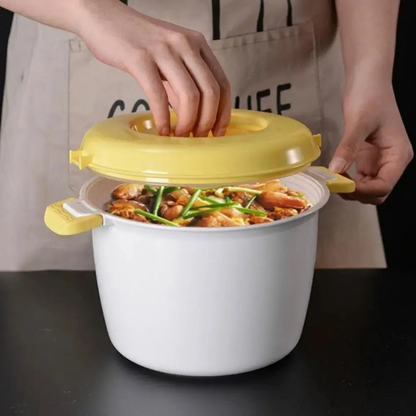 Fast and Convenient Microwave Rice Cooker