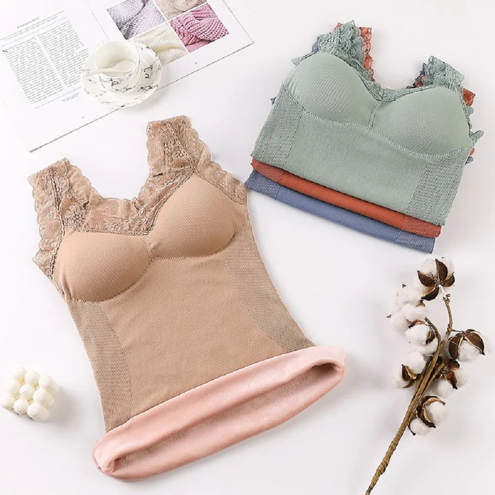 Soft and Warm Thermal Tank Top for Winter