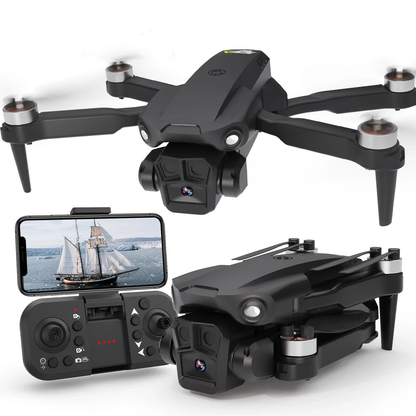 Marcherelle™ | Portable drone with dual camera – Intelligent stabilization and live video
