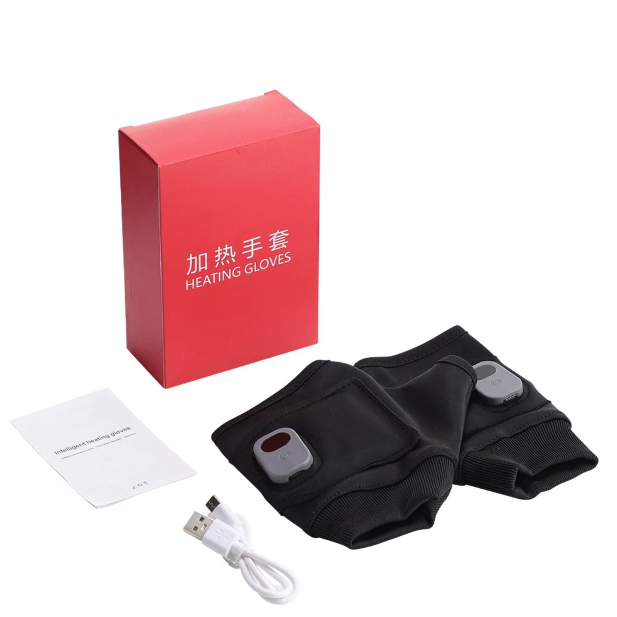 Electric Heated Gloves with 3 Adjustable Heat Levels