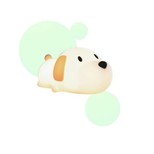 Lampe de Nuit Silicone avec Animaux Colorés - Marcherelle