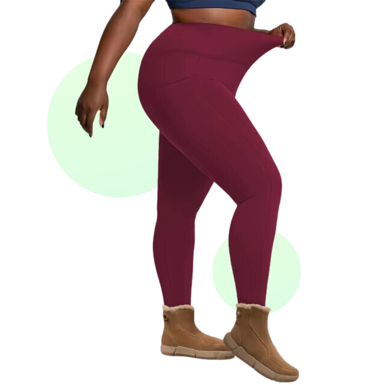 Leggings Taille Élégante Confortable pour Femme - Marcherelle