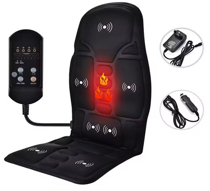 Marcherelle™ – Heated Shiatsu Massage Cushion for Home, Office, and Car