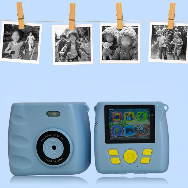 Marcherelle™ – Appareil Photo Enfant avec Impression Instantanée