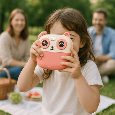 Marcherelle™ – Appareil Photo Instantané Enfant Double Objectif 32MP