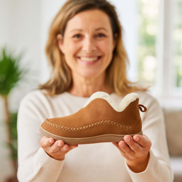 Marcherelle™ – Chaussures Isolées avec Soutien Orthopédique et Semelle Antidérapante