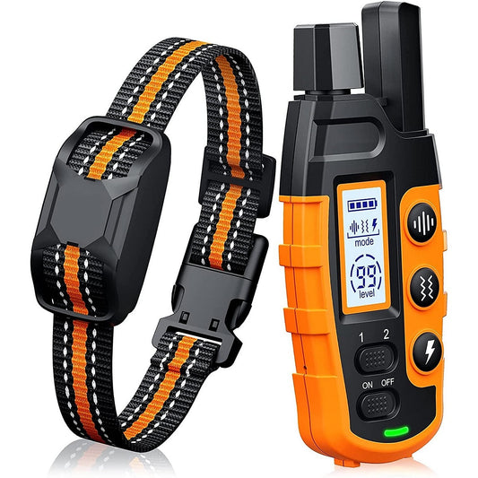 Marcherelle™ – Collier de Dressage Chien, Étanche avec 3 Modes Réglables
