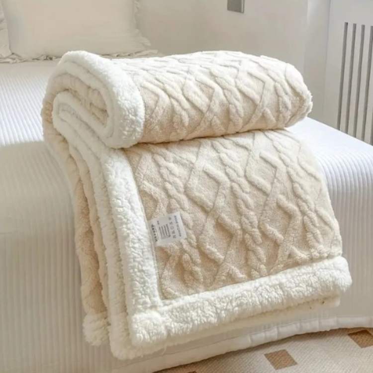Marcherelle™ – Couverture Lestée Douce & Relaxante