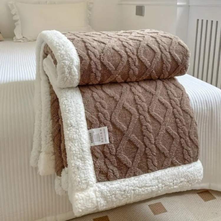 Marcherelle™ – Couverture Lestée Douce & Relaxante