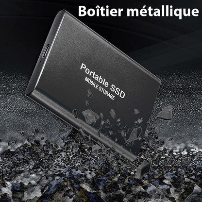 Marcherelle™ – Disque Dur Externe SSD Portable Ultra-Rapide