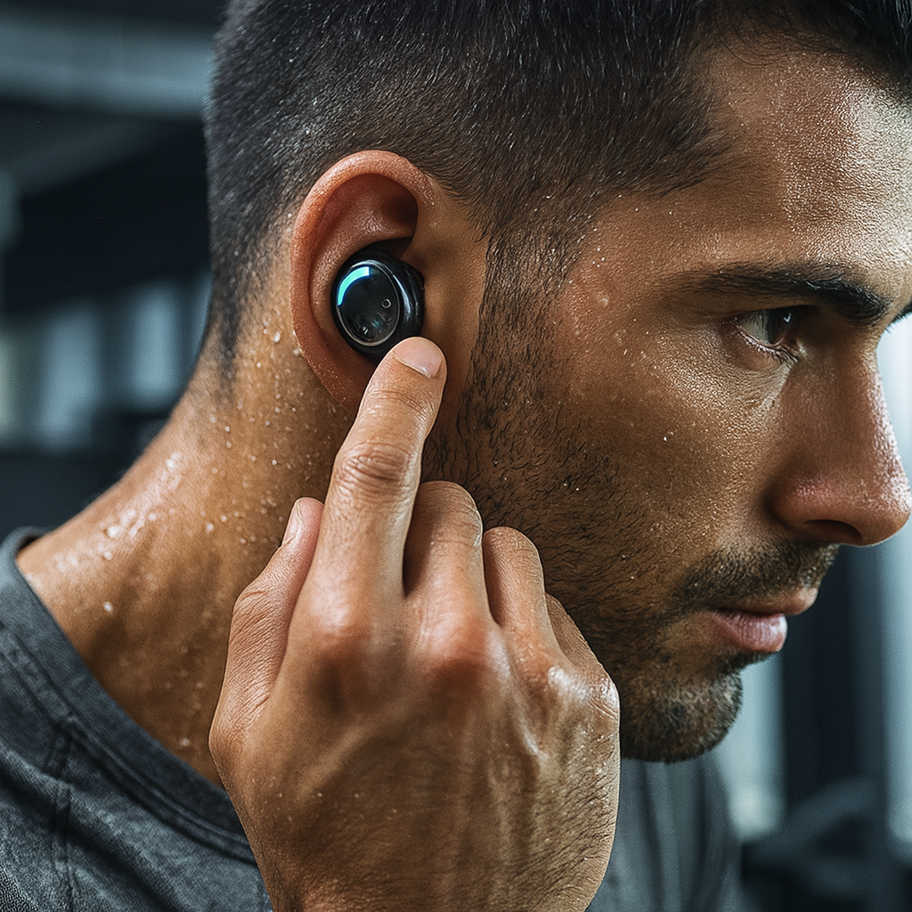 Marcherelle™ – Écouteurs Sans Fil avec Suppression du Bruit, 25h Autonomie